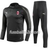 AC Mailand Sweatshirts Anzüge Schwarz 2018-2019